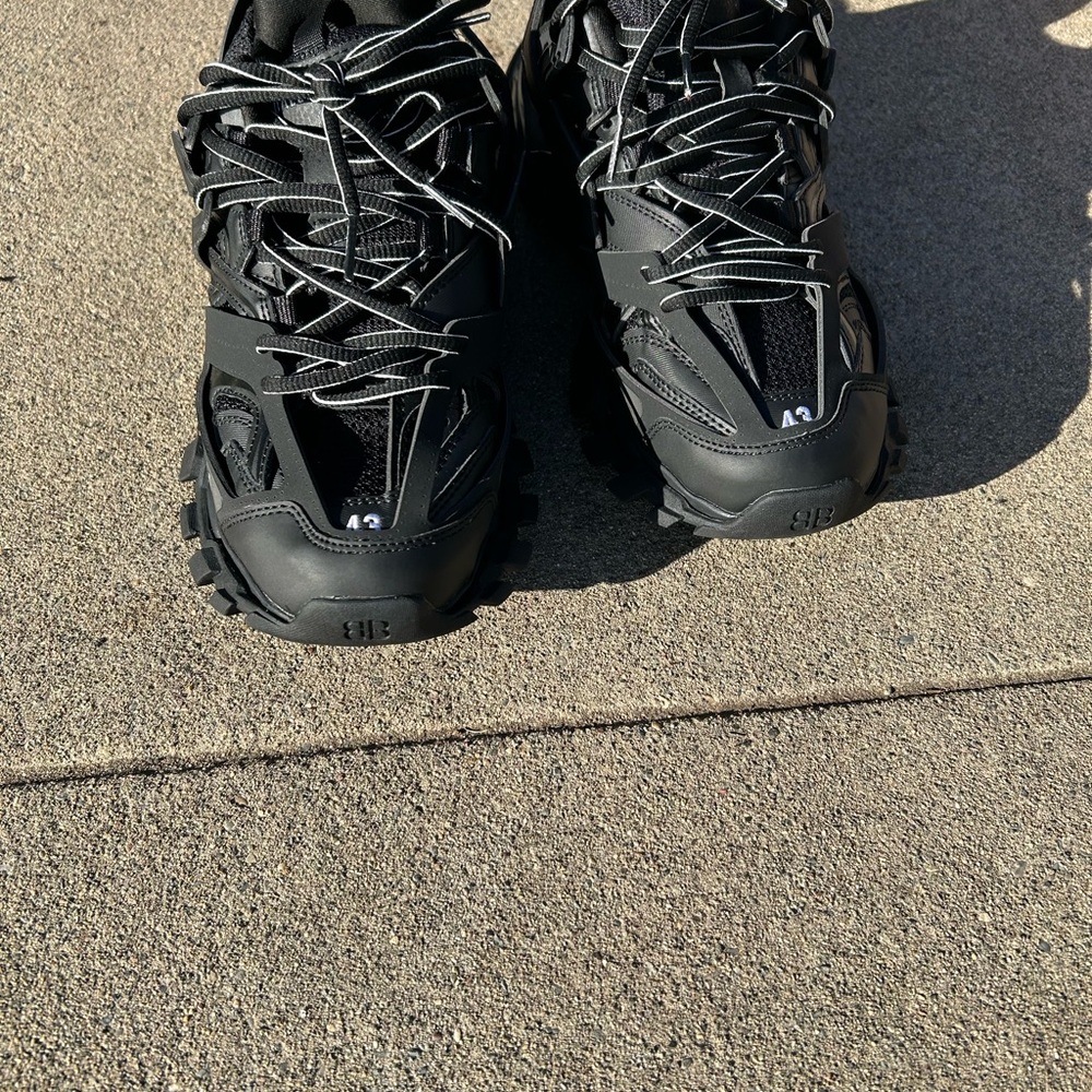Balenciaga Black Track Sneakers